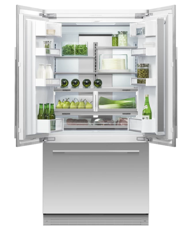 Fisher Paykel  36" Series 7 Integrated French Door Refrigerator Freezer, Ice & Water - Panel Ready (RS36A72U1N)