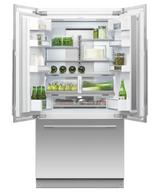 Fisher Paykel  36" Series 7 Integrated French Door Refrigerator Freezer, Ice & Water - Panel Ready (RS36A72U1N)