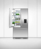 Fisher Paykel  36" Series 7 Integrated French Door Refrigerator Freezer, Ice & Water - Panel Ready (RS36A72U1N)