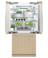 Fisher Paykel  Integrated French Door Refrigerator Freezer, 36", Ice - Other (RS36A80J1N)
