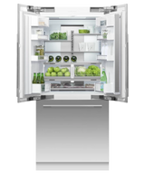 Fisher Paykel  Integrated French Door Refrigerator Freezer, 36", Ice - Other (RS36A80J1N)