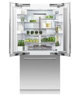 Fisher Paykel  Integrated French Door Refrigerator Freezer, 36", Ice & Water - Stainless Steel (RS36A80U1N)