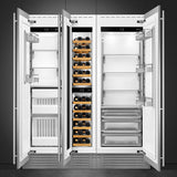 Smeg  Refrigerator Universal - Stainless steel (RSDU30RX)