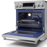 Thor Kitchen  30 Inch Professional Electric Range With Tilt Panel Touch Control In Stainless Steel Gordon Ramsay Series - Stainless Steel (RSE30)
