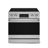 Thor Kitchen  36 Inch Professional Electric Range With Tilt Panel Touch Control In Stainless Steel Gordon Ramsay Series - Stainless Steel (RSE36)
