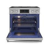 THOR KITCHEN  36 Inch Professional Electric Range With Tilt Panel Touch Control In Stainless Steel Gordon Ramsay Series - Stainless Steel (RSE36)