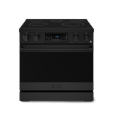 Thor Kitchen  36 Inch Professional Electric Range With Tilt Panel Touch Control In Black Gordon Ramsay Series - Black (RSE36B)