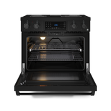 Thor Kitchen  36 Inch Professional Electric Range With Tilt Panel Touch Control In Black Gordon Ramsay Series - Black (RSE36B)
