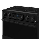 Thor Kitchen  36 Inch Professional Electric Range With Tilt Panel Touch Control In Black Gordon Ramsay Series - Black (RSE36B)