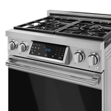 Thor Kitchen  30 Inch Professional Gas Range With Tilt Panel Touch Control In Stainless Steel Gordon Ramsay Series - Stainless Steel (RSG30)
