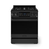 Thor Kitchen  30 Inch Professional Gas Range With Tilt Panel Touch Control In Black Gordon Ramsay Series - Black (RSG30B)