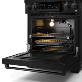 Thor Kitchen  30 Inch Professional Gas Range With Tilt Panel Touch Control In Black Gordon Ramsay Series - Black (RSG30B)
