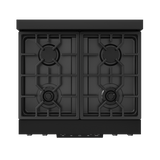 Thor Kitchen  30 Inch Professional Gas Range With Tilt Panel Touch Control In Black Gordon Ramsay Series - Black (RSG30B)