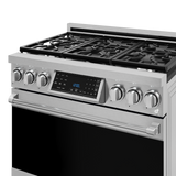 THOR KITCHEN  36 Inch Professional Gas Range With Tilt Panel Touch Control In Stainless Steel Gordon Ramsay Series - Stainless Steel (RSG36)