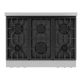 THOR KITCHEN  36 Inch Professional Gas Range With Tilt Panel Touch Control In Stainless Steel Gordon Ramsay Series - Stainless Steel (RSG36)