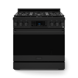 THOR KITCHEN  36 Inch Professional Lp Range With Tilt Panel Touch Control In Black Gordon Ramsay Series - Black (RSG36BLP)