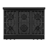 THOR KITCHEN  36 Inch Professional Lp Range With Tilt Panel Touch Control In Black Gordon Ramsay Series - Black (RSG36BLP)