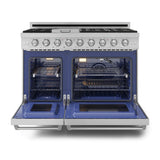 Thor Kitchen  48 Inch Professional Gas Range With Pro-style Knobs In Stainless Steel Gordon Ramsay Series - Stainless Steel (RSG48E)