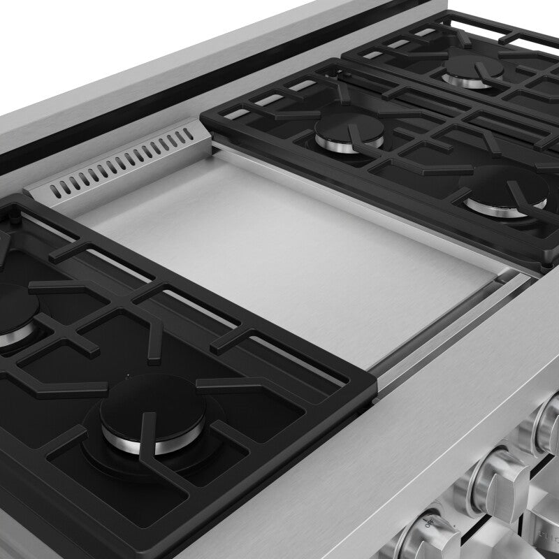Thor Kitchen  48 Inch Professional Gas Range With Pro-style Knobs In Stainless Steel Gordon Ramsay Series - Stainless Steel (RSG48E)