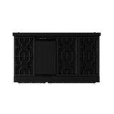 Thor Kitchen  48 Inch Professional Gas Range With Pro-style Knobs In Black Gordon Ramsay Series - Black/Blue (RSG48EB)