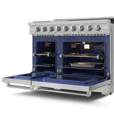 THOR KITCHEN  48 Inch Professional Lp Range With Pro-style Knobs In Stainless Steel Gordon Ramsay Series - Stainless Steel (RSG48ELP)