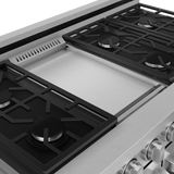 THOR KITCHEN  48 Inch Professional Lp Range With Pro-style Knobs In Stainless Steel Gordon Ramsay Series - Stainless Steel (RSG48ELP)