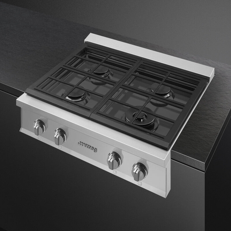 Smeg  Cooktop Portofino - Stainless steel (RTU304GX)
