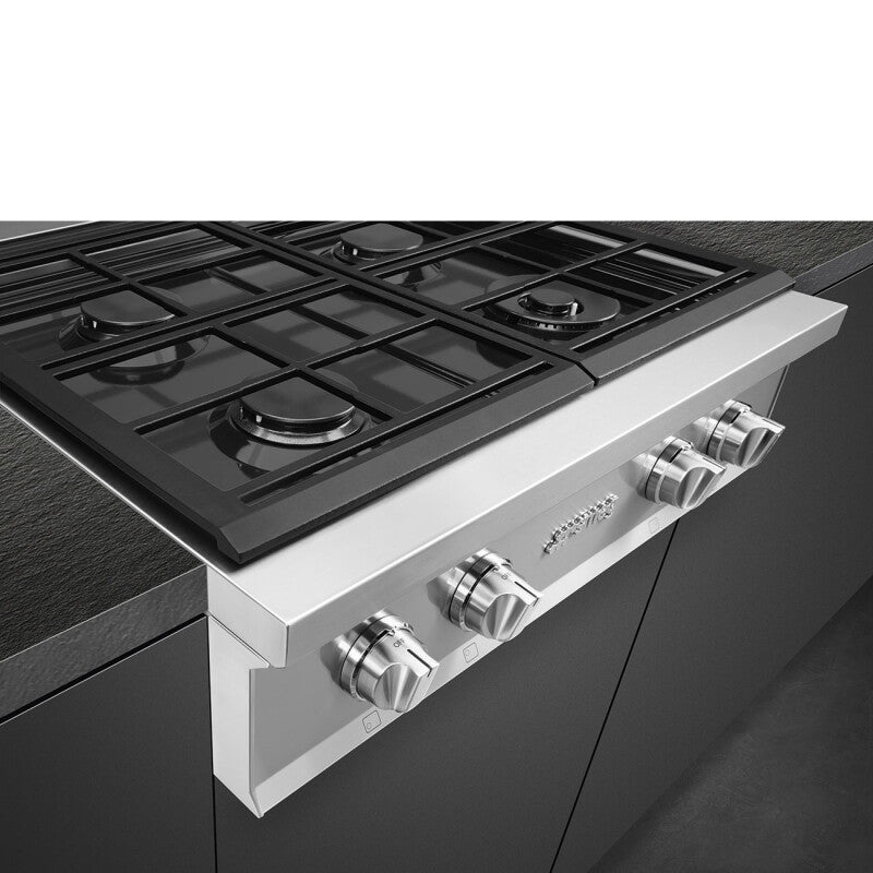 Smeg  Cooktop Portofino - Stainless steel (RTU304GX)