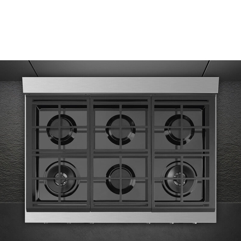 Smeg  Cooktop Portofino - Stainless steel (RTU366GX)