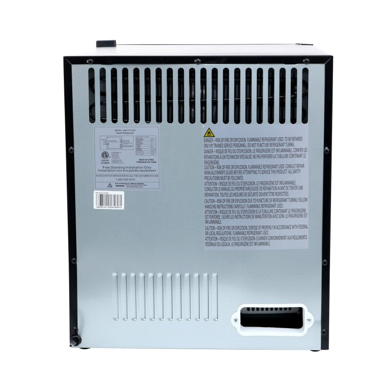 AVANTI  Avanti 1.7 cu. ft. Superconductor All Refrigerator - Stainless Steel (SAR1702N3S)