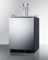 SUMMIT 24" Wide Built-In Kegerator, ADA Compliant - Other (SBC58BLBIADA)