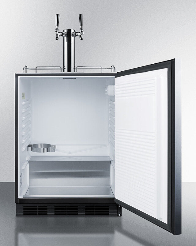 SUMMIT 24" Wide Built-In Kegerator, ADA Compliant - Other (SBC58BLBIADA)