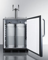 SUMMIT  24" Wide Built-In Kegerator, ADA Compliant - Stainless Steel (SBC58BLBICSSADA)
