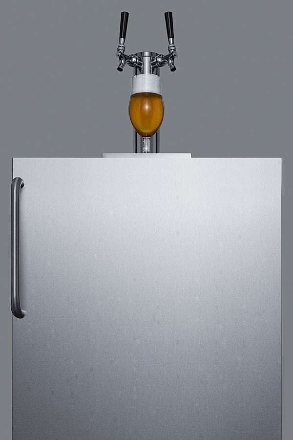 SUMMIT  24" Wide Built-In Kegerator, ADA Compliant - Stainless Steel (SBC58BLBICSSADA)