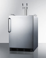 SUMMIT 24" Wide Built-In Kegerator, ADA Compliant - Stainless Steel (SBC58BLBICSSADA)