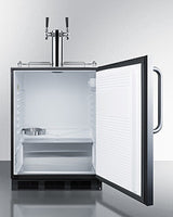 SUMMIT 24" Wide Built-In Kegerator, ADA Compliant - Stainless Steel (SBC58BLBICSSADA)