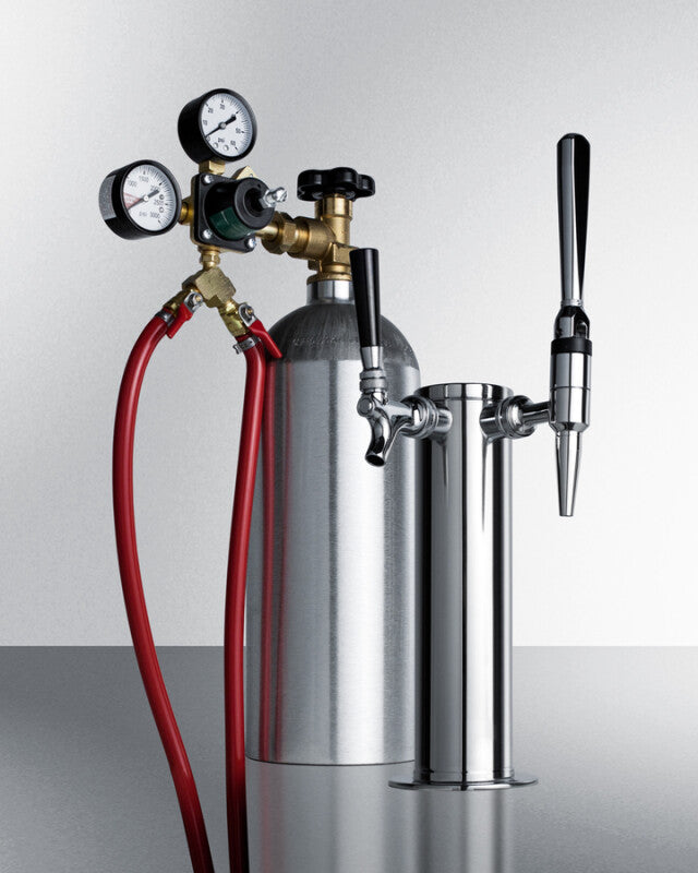 SUMMIT 24" Wide Built-In Cold Brew/Nitro Coffee Kegerator - Stainless Steel (SBC682CMTWIN)