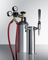 SUMMIT 24" Wide Built-In Cold Brew/Nitro Coffee Kegerator - Stainless Steel (SBC682CMTWIN)
