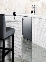 SUMMIT  24" Wide Built-In Outdoor Beer Kegerator - Stainless Steel (SBC683OSTWIN)