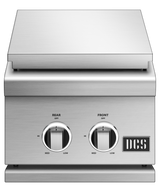 DCS  14" Series 9 Double Side Burner, Natural Gas - Stainless Steel (SBE1142N)