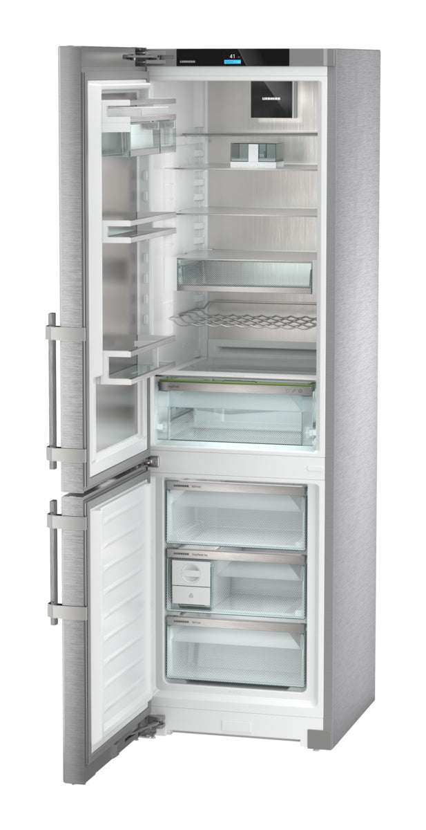 LIEBHERR  Combined fridge-freezers with EasyFresh and NoFrost, Left Hinged - Stainless (SC5781)
