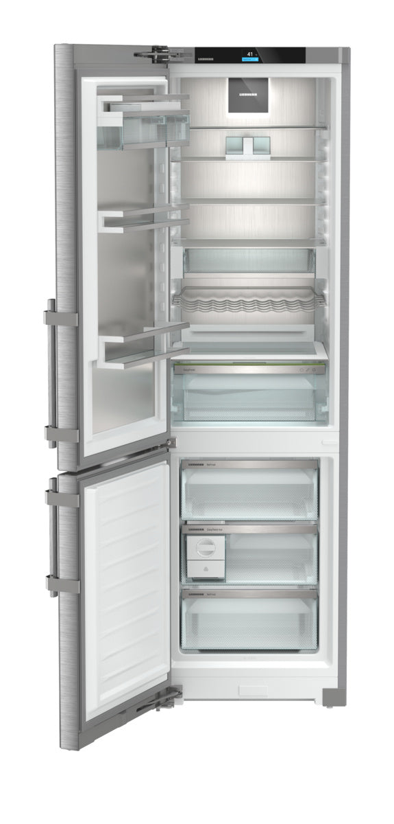 LIEBHERR  Combined fridge-freezers with EasyFresh and NoFrost, Left Hinged - Stainless (SC5781)