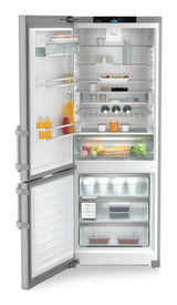 LIEBHERR  Combined fridge-freezers with EasyFresh and NoFrost, Left Hinged - Stainless (SC7751)