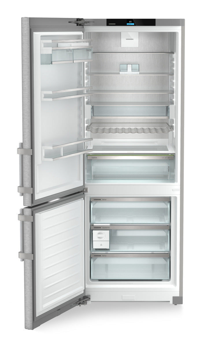 Liebherr  Combined fridge-freezers with EasyFresh and NoFrost, Left Hinged - Stainless (SC7751)
