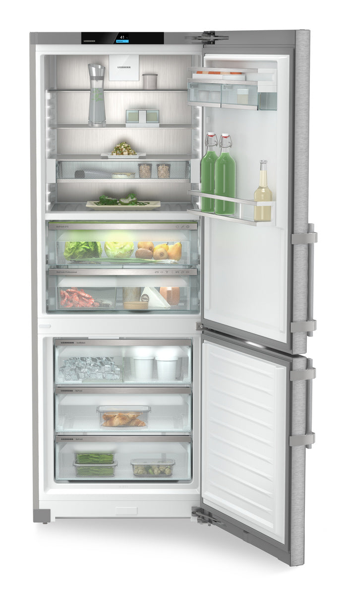 LIEBHERR  Fridge-freezer with BioFresh Professional and NoFrost, Right Hinged - Stainless (SCB7760IM)