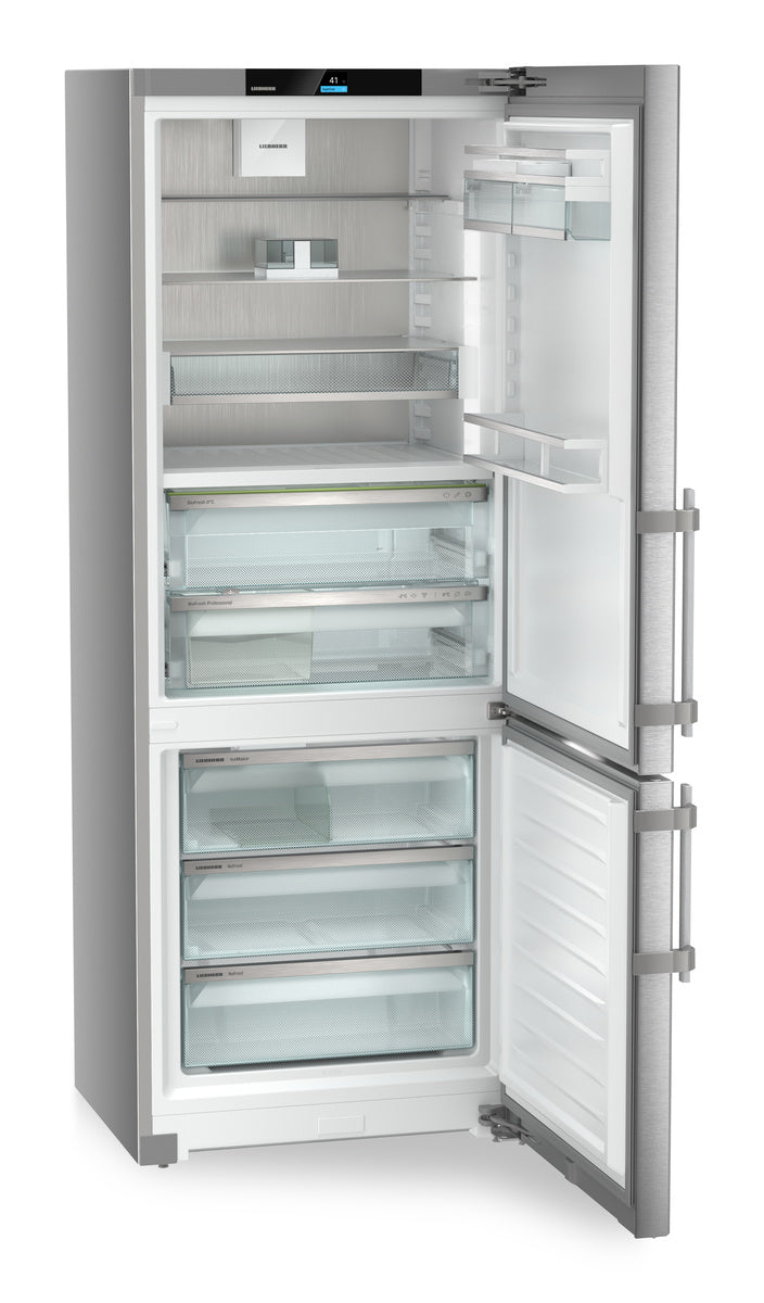 LIEBHERR  Fridge-freezer with BioFresh Professional and NoFrost, Right Hinged - Stainless (SCB7760IM)