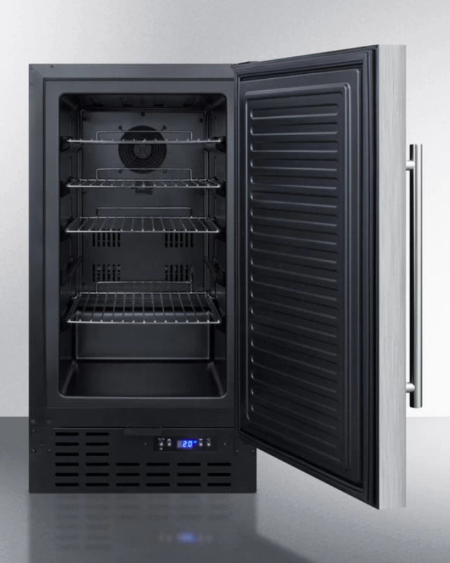 SUMMIT  18" Built-In All-Freezer - Stainless Steel (SCFF1842CSS)