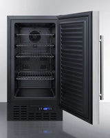 SUMMIT  18" Built-In All-Freezer - Stainless Steel (SCFF1842CSS)