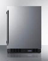 Summit  24" Wide Built-In All-Freezer - Stainless Steel (SCFF53BCSS)
