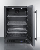Summit  24" Wide Built-In All-Freezer - Stainless Steel (SCFF53BCSS)